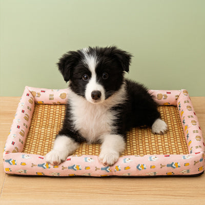 CHIEN-TAPIS-RAFRAICHISSANT-rose