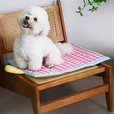 Tapis-rafraîchissant-Chien-rose