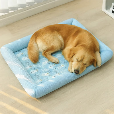 Tapis-rafraichissant-chien-bleu-doux