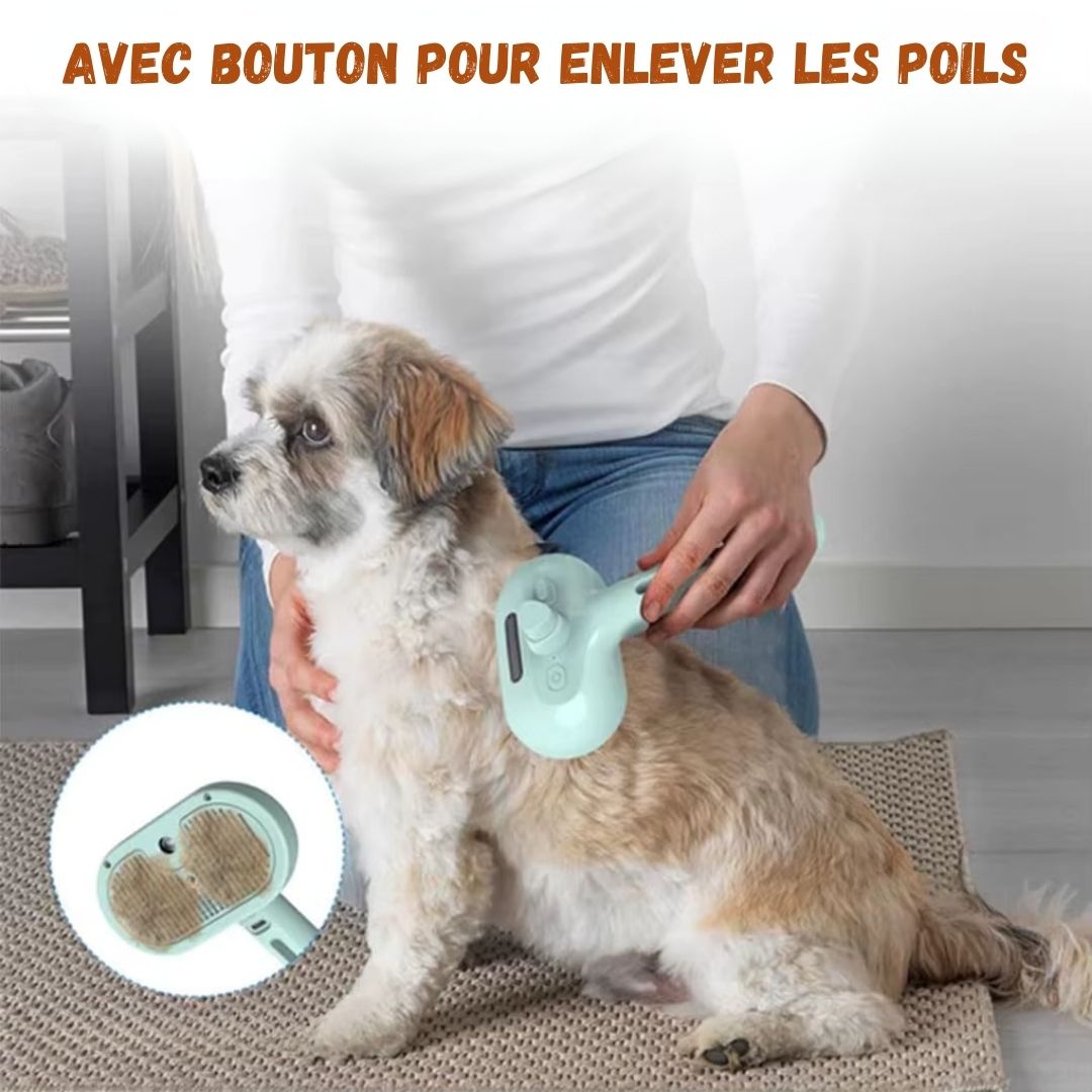 VapoBrush™ | Brosse chien anti-poils