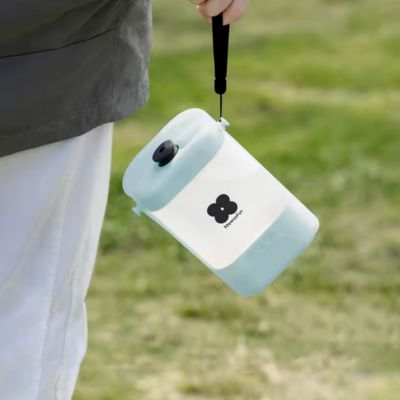 gourde-pour-chien-blanc-transport