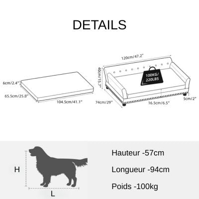 lit-sureleve-chien-taille-xl