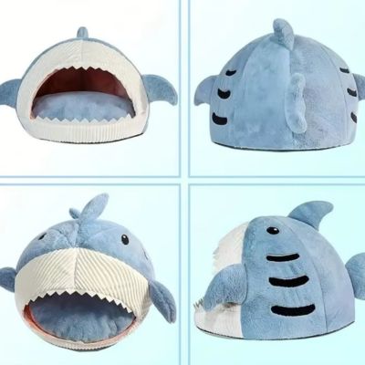 niche-pour-chien-interieur-requin