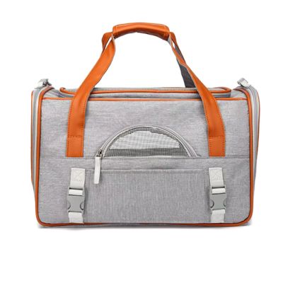 sac-transport-chien-gris-clair-aerer