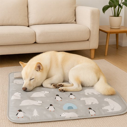 tapis-rafraichissant-chien-confortable