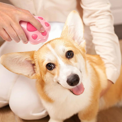 Brosse-vapeur-pour-chien-rose-relaxant