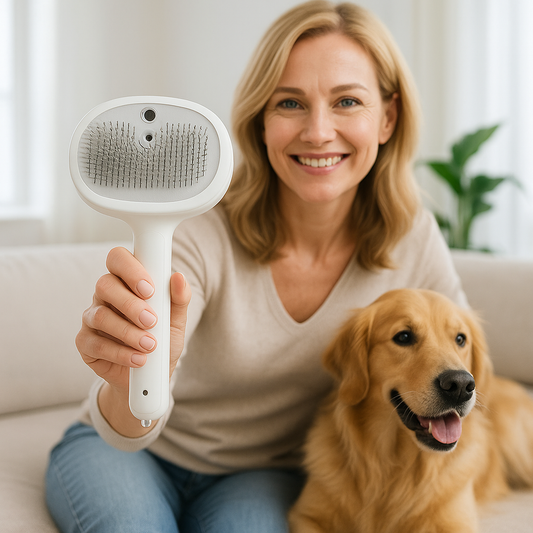 VapoBrush™ | Brosse chien anti-poils