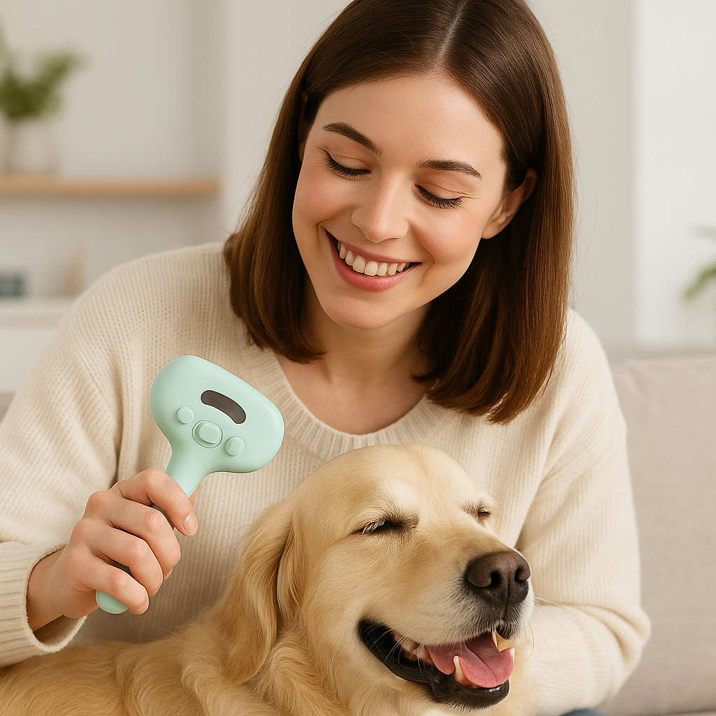 VapoBrush™ | Brosse chien anti-poils