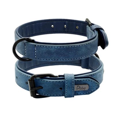 Collier Chien Cuir