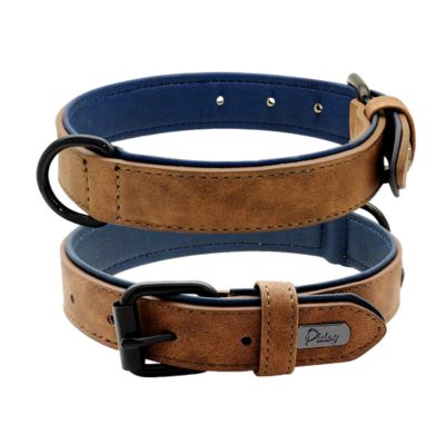 Collier Chien Cuir