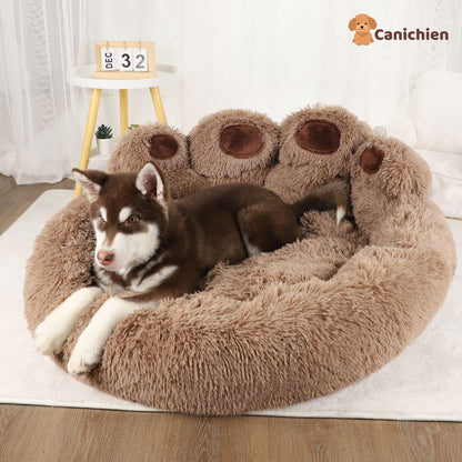 coussin-chien-brun