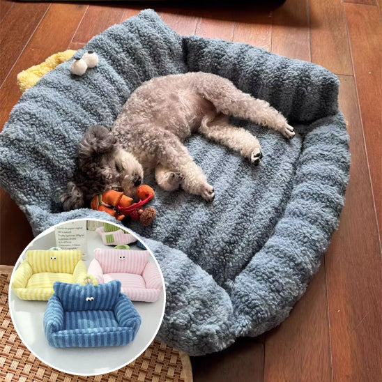 coussin-pour-chien-bleu-apaisant