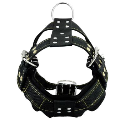 harnais-de-traction-chien-noir-confort