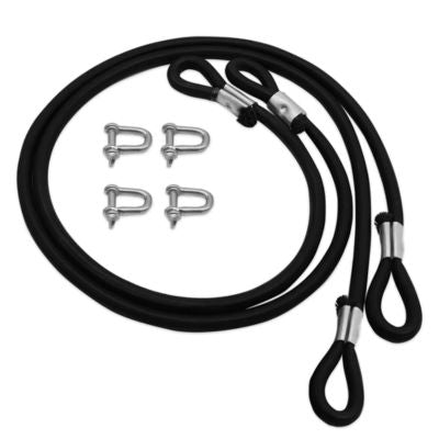 harnais-de-traction-chien-noir-corde