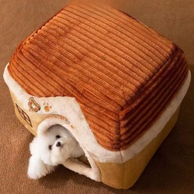 niche-chien-interieur-brun-anti-stress-apaisant