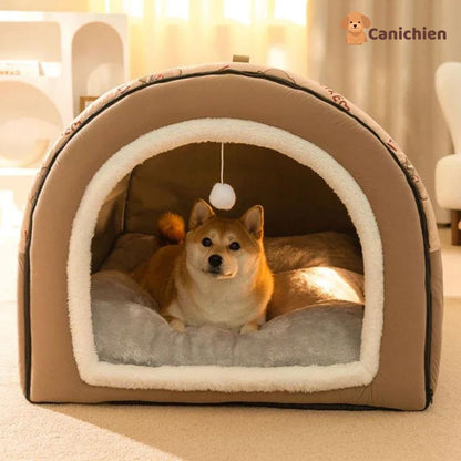 niche-pour-chien-interieur-vue-de-face