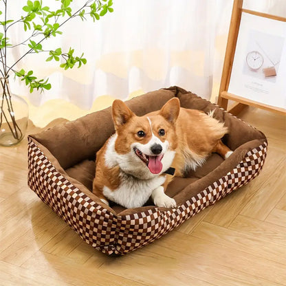 panier-a-chien-carreau-lavable-apaisant
