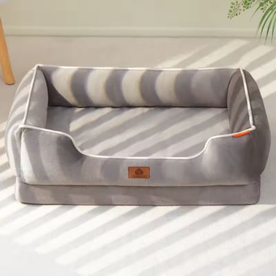 panier-chien-luxe-gris