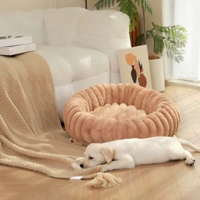 panier-chien-rond-rose-anti-stress