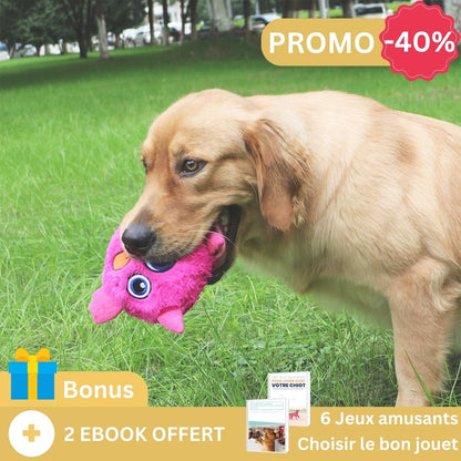 peluche-pour-chien-rose