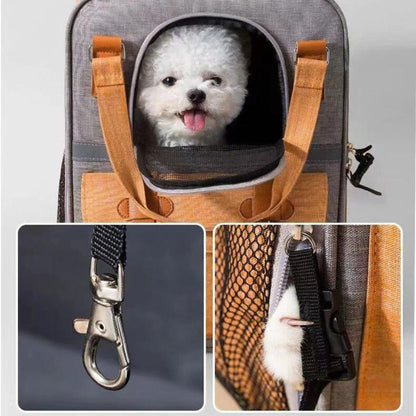 sac-a-dos-chien-orange-details