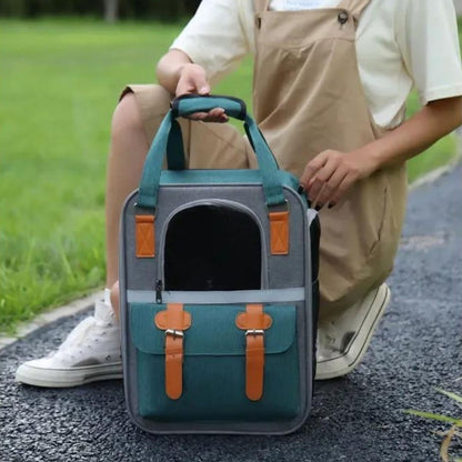 sac-a-dos-chien-vert