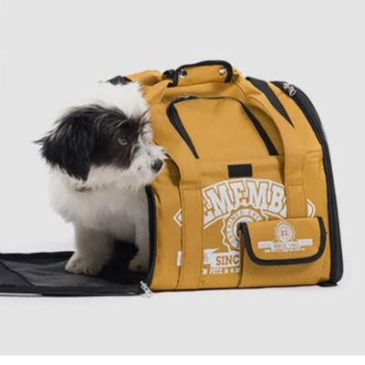 sac-a-dos-pour-chien-jaune-ouvert