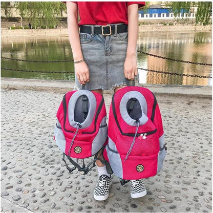 sac-a-dos-pour-chien-respirant-rouge