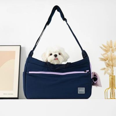 sac-transport-chien-bleu-marine