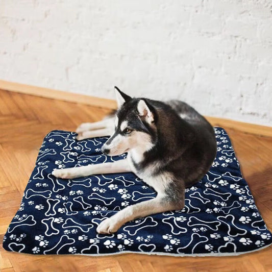 tapis-pour-chien-bleu-matelas-confort
