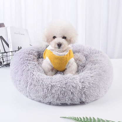 coussin-pour-chien-apaisant-forme-donut