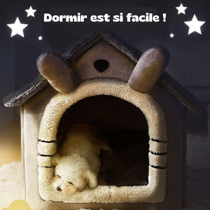 niche-d-interieur-pour-chien-nuit
